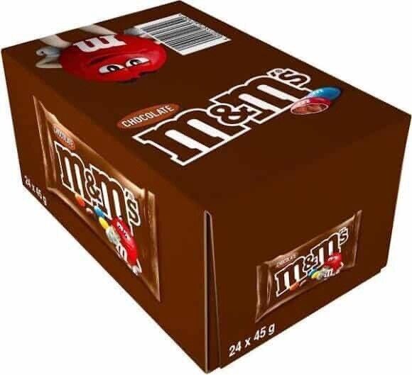 M&M Chocolate 24 Pack