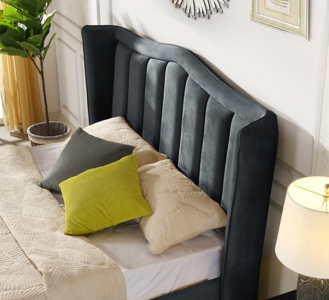 Clare Grey Gaslift Bed