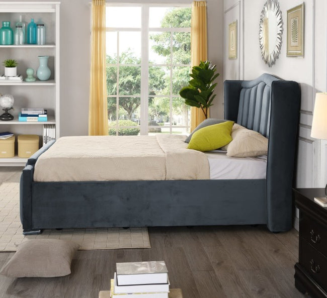 Clare Grey Gaslift Bed