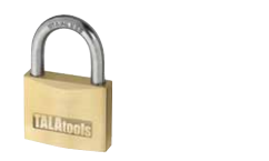 Tala 40mm Heavy Duty Brass Padlock