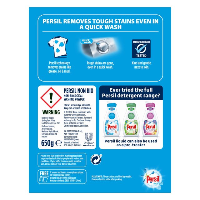 Persil Non Bio 10 Washes