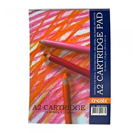 Create Sketch Pad, A2, 110gsm (25 sheets)