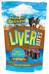 Munch & Crunch Liver Bites - 125g
