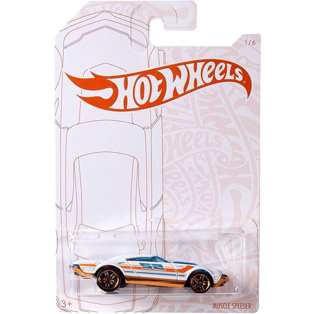 Hot Wheels Pearl & Chrome Muscle Speeder Die-Cast Car