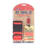 GlobeTrek 3PC Travel Set
