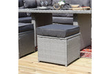 Louise – L Shaped 5 Piece Rattan Garden Furniture Set