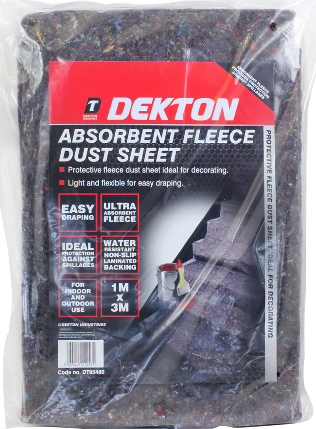 DEKTON 1M X 3M ABSORBENT DUST SHEET