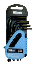 Tala 10pce Metric Hex Key Set