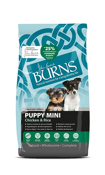 Burns Puppy Mini Chicken & Rice
