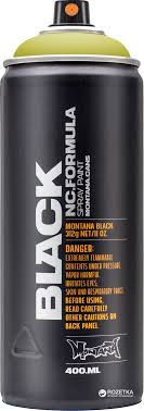 Montana BLACK spray paint 400ML