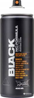 Montana BLACK spray paint 400ML