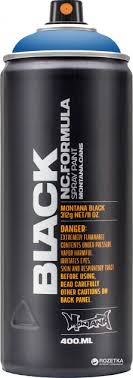 Montana BLACK spray paint 400ML