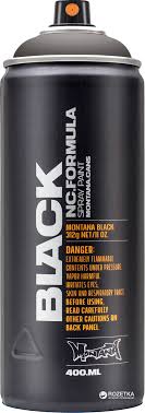 Montana BLACK spray paint 400ML