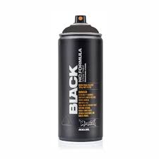 Montana BLACK spray paint 400ML