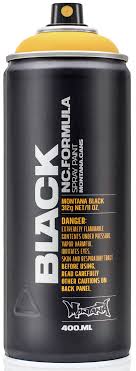 Montana BLACK spray paint 400ML