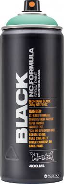 Montana BLACK spray paint 400ML