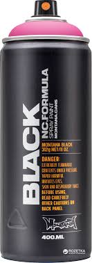 Montana BLACK spray paint 400ML