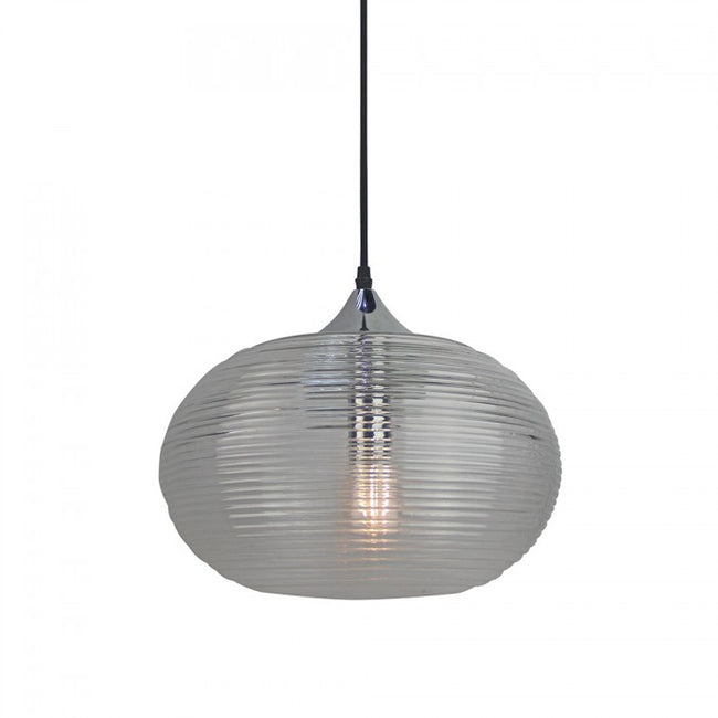 Pendant Light Diamond Cut Glass Transparent Ф350mm