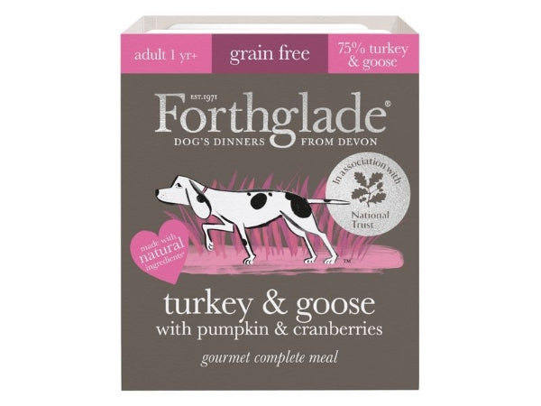 Forthglade Gourmet Turkey & Goose With Pumpkin & Cranberries