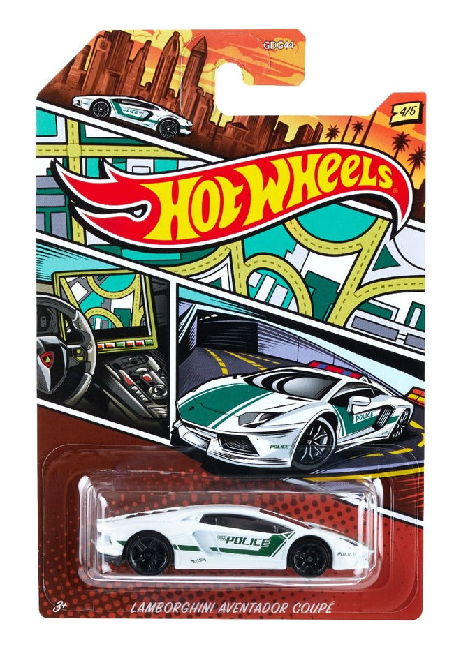 Lamborghini Aventador Coupe | Police Series 4/5 | Hot Wheels