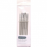 Elements Studio Brush - Set of 6 Short Handle