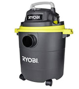 Ryobi RVC-1218P-G RVC-1218P_G Wet & Dry Vac, 1250 W, Hyper Green