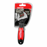 Dekton Adjustable Wrench25mm Mechanic Plumber Joiner Pipe Bolt Solid Grip