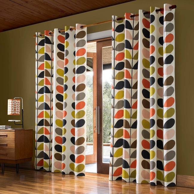Orla Kiely House Multi Stem Multi Curtains