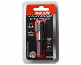 DEKTON 1/4 Inch Quick Release Bit-fix Holder