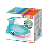 Intex Kids Whale Paddling Pool With Spray