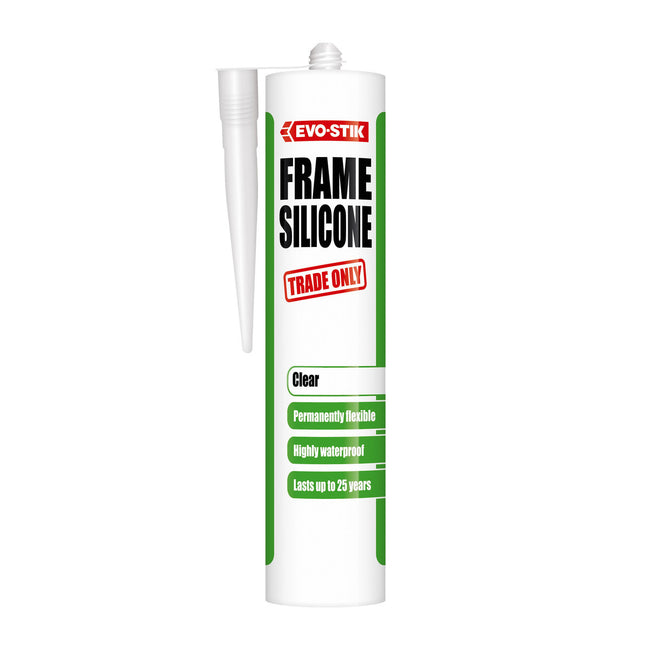 Evo-Stik Frane Silicone Sealant Clear
