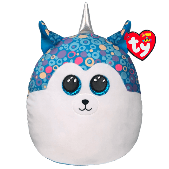 TY Squish-A-Boos Plush - HELENA HUSKY - 10 inch