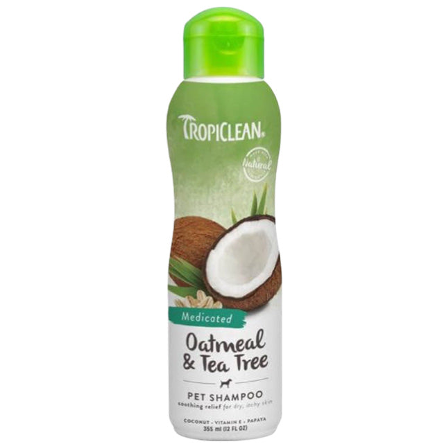 Tropiclean Oatmeal + Tea Tree 355Ml