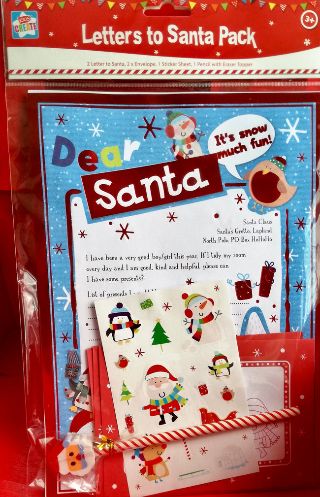 Letter to Santa pack