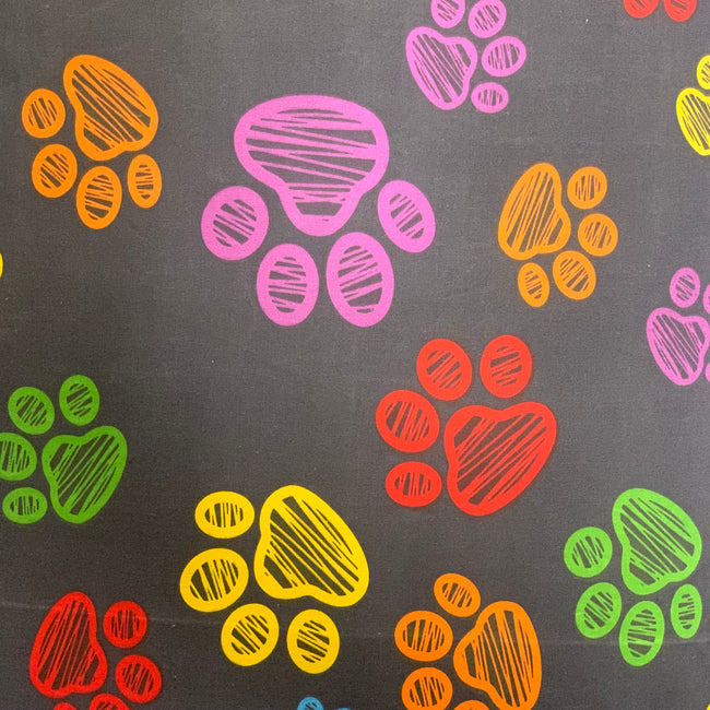 Dog Bed Small Paw Print