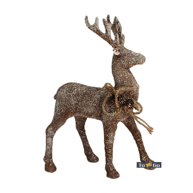 Christmas Glitter Reindeer 30CM