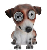 Small Cute Dog Ornaments Led Solar Powered Lights Garden Patio Lights