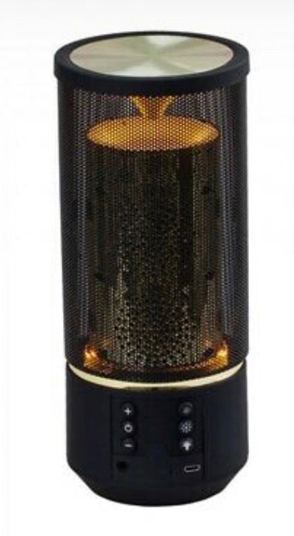 Bluetooth Speaker 6W LED Effect Flame And Microphone Port Aux V-tac