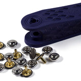 Prym Rivets 9mm silver-coloured/old iron