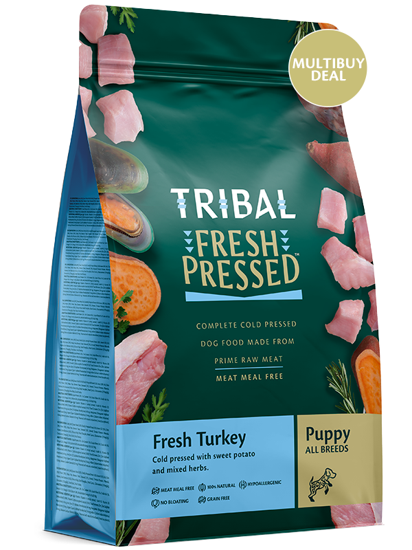 Tribal Fresh Pressed Turkey - Puppy All Breeds 2.5Kg