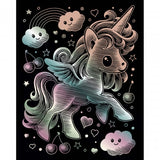 Unicorn - Kawaii Scraper Foil