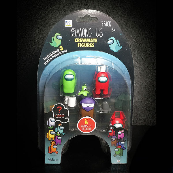 Among Us Crewmates 5-Pack Mini Figures