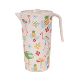 Flamingo bamboo jug 23cm
