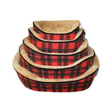 Republic of Pet Classic Red Tartan Dog Bed