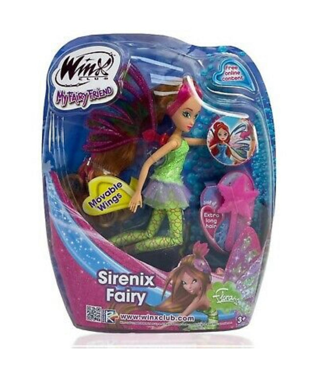 Winx Club My Fairy Friend Sirenix Flora Fairy Fashion Doll