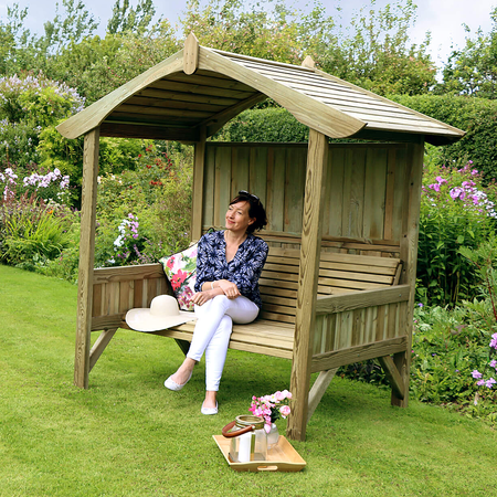 Burghley Arbour - 2.07m x 1.16m x 2.07m