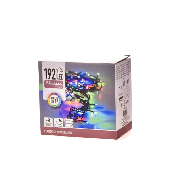 192 Led 14.5M Christmas Light Multi Color