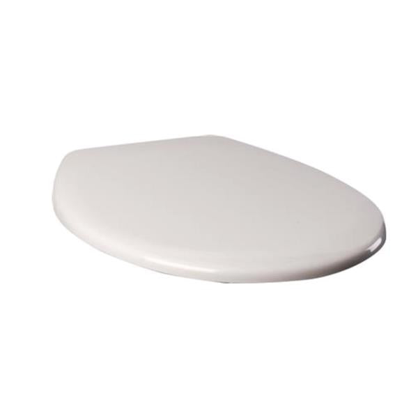 Tema Contract White Plastic Toilet Seat | Dla018