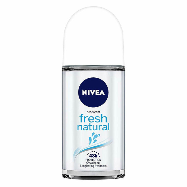 NIVEA Fresh Natural Roll on Deodorant for Women - 50 Ml