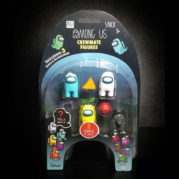 Among Us Crewmates 5-Pack Mini Figures